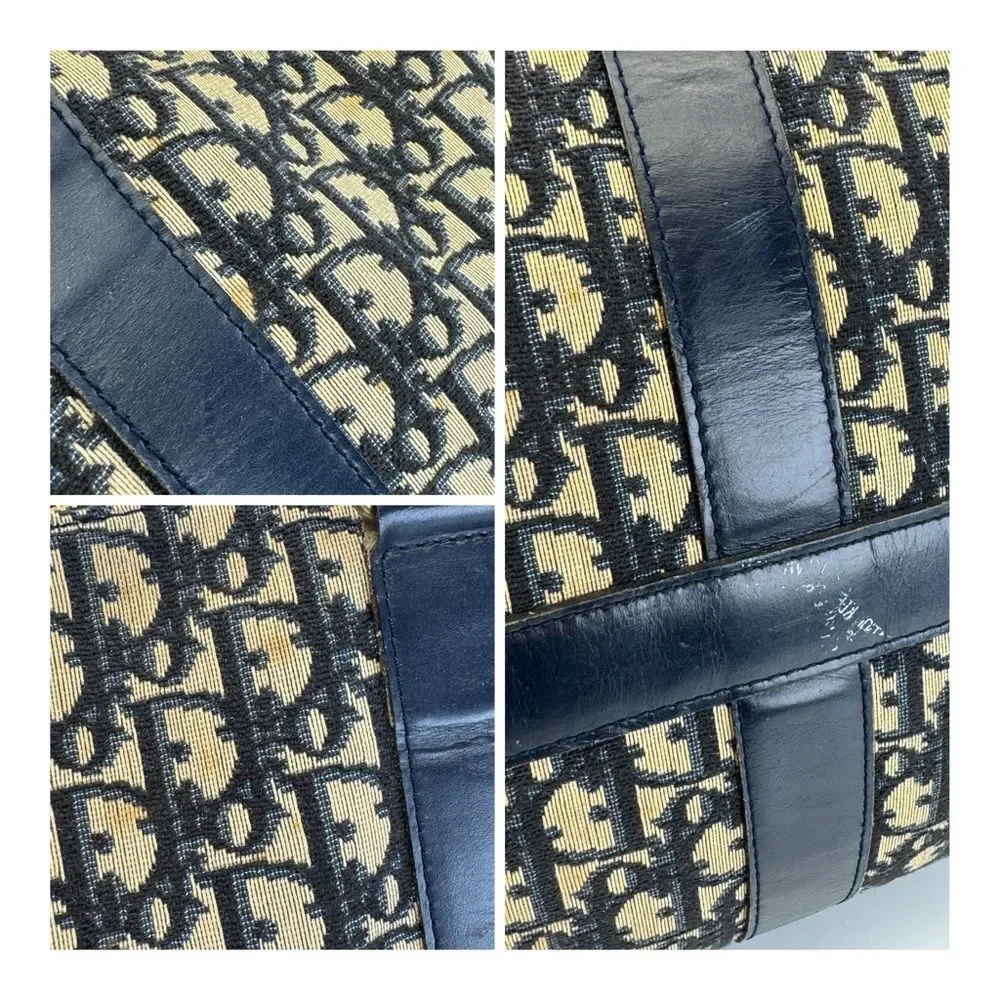 VINTAGE CHRISTIAN DIOR TROTTER BOSTON WEEKENDER BAG